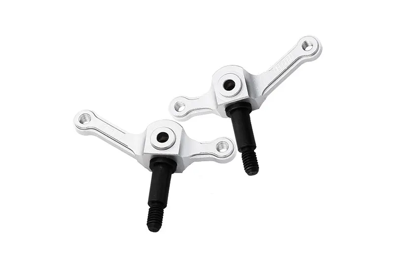Tamiya Truck Scania R620 Highline Aluminum Front Knuckle Arm Set - 1Pr Silver 1
