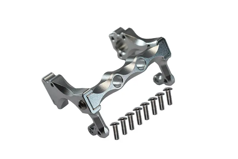 Tamiya Truck Scania R620 Highline Aluminum Rear Chassis Mount - 3Pcs Set Silver 1