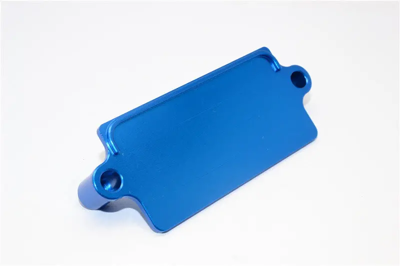 Tamiya Truck Scania R620 Highline Aluminum Receiver Bottom Plate - 1Pc Blue 1