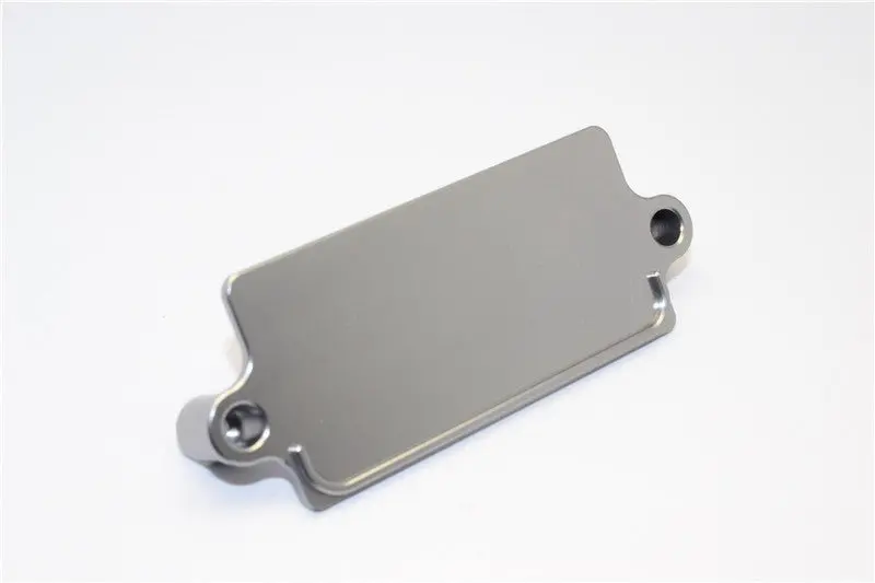 Tamiya Truck Scania R620 Highline Aluminum Receiver Bottom Plate - 1Pc Gray Silver 1
