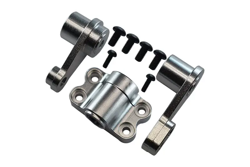 Tamiya Truck Scania R620 Highline Aluminum Steering Assembly With Bearings - 1 Set Silver 1