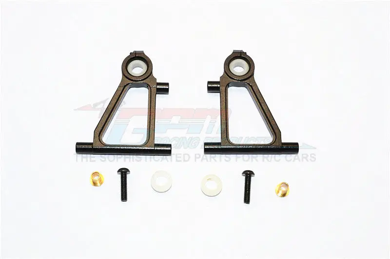 Tamiya Tt-01 Aluminum Front Lower Arm Set - 1Pr Black 1