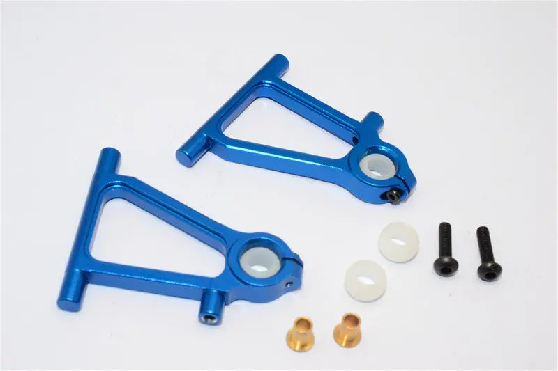 Tamiya Tt-01 Aluminum Front Lower Arm Set - 1Pr Blue 1