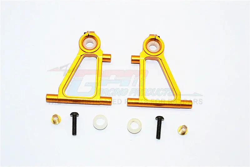 Tamiya Tt-01 Aluminum Front Lower Arm Set - 1Pr Gold 1