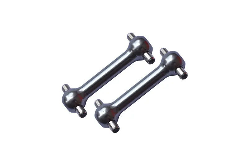 Tamiya Tt-01 Aluminum Front/Rear Dog Bone (31Mm) -1Pr Gray Silver 1