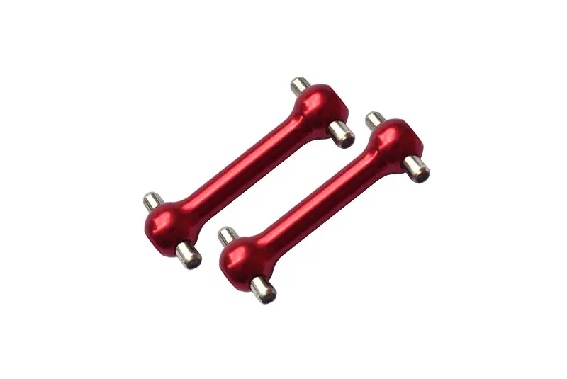 Tamiya Tt-01 Aluminum Front/Rear Dog Bone (31Mm) - 1Pr Red 1