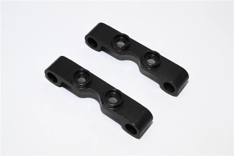 Tamiya Tt-01 Aluminum Front/Rear Upper Arm Mount - 1Pr Black 1