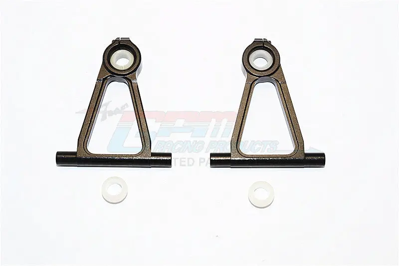Tamiya Tt-01 Aluminum Front Upper Arm Set - 1Pr Black 1
