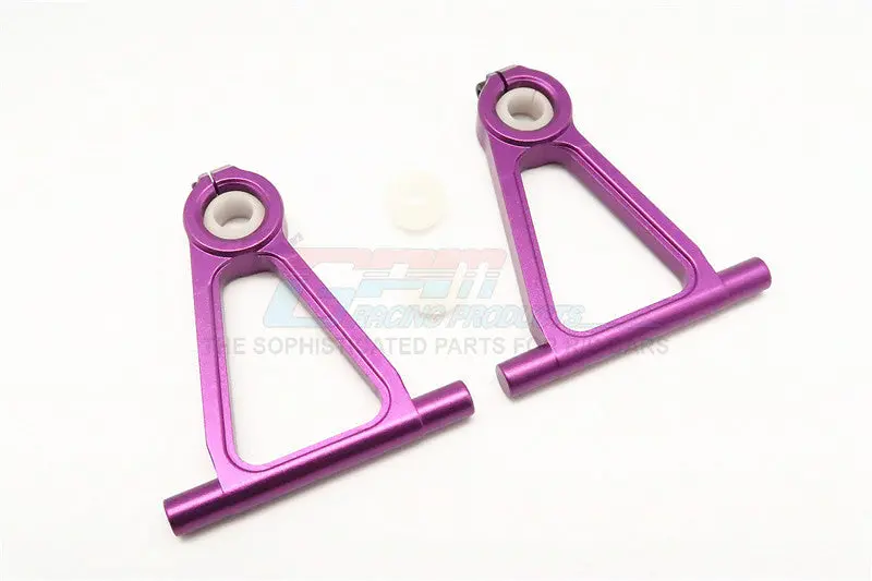 Tamiya Tt-01 Aluminum Front Upper Arm Set - 1Pr Purple 1