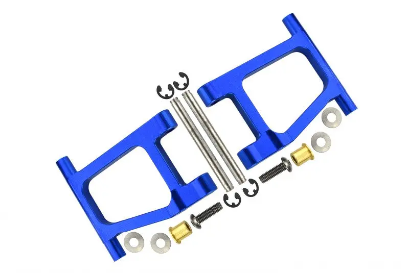 Tamiya Tt-01 Aluminum Rear Lower Arm - 1Pr Set Blue 1