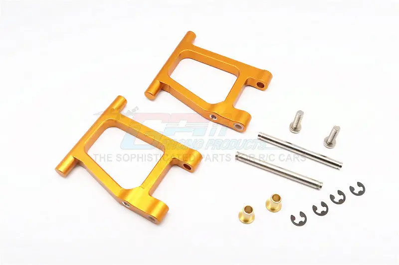Tamiya Tt-01 Aluminum Rear Lower Arm - 1Pr Set Gold 1