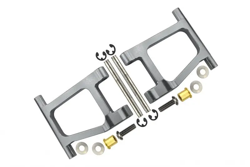 Tamiya Tt-01 Aluminum Rear Lower Arm - 1Pr Set Silver 1