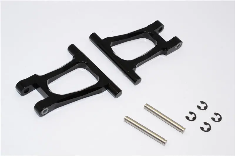 Tamiya Tt-01 Aluminum Rear Upper Arm - 1Pr Set Black 1