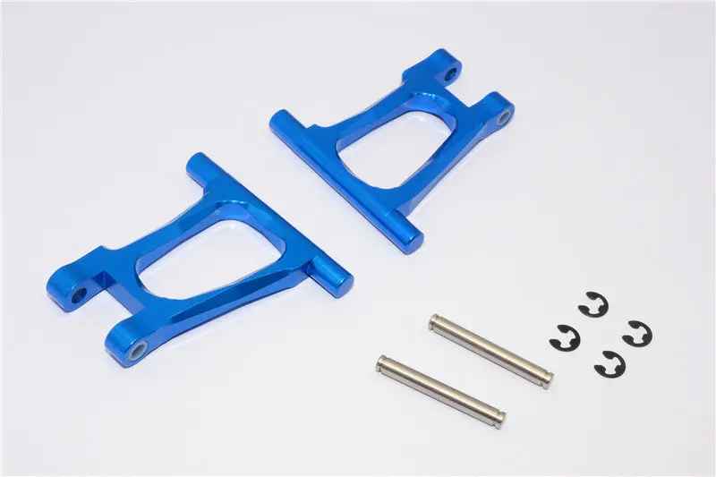Tamiya Tt-01 Aluminum Rear Upper Arm Set - 1Pr Blue 1