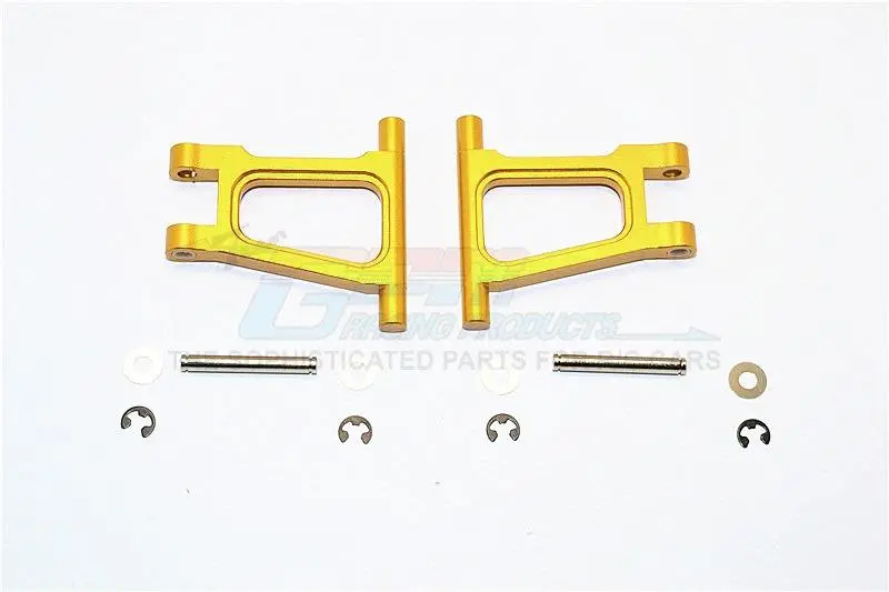 Tamiya Tt-01 Aluminum Rear Upper Arm Set - 1Pr Gold 1