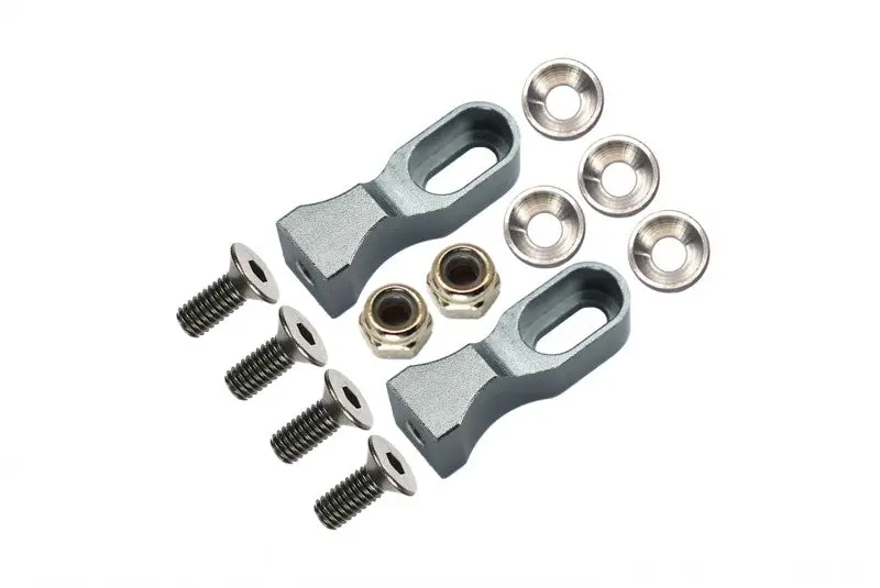 Tamiya Tt-01 Aluminum Servo Mount - 1Pr Gray Silver 1