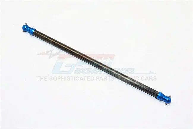 Tamiya Tt-01 Graphite Main Shaft With Aluminum Ends - 1Pc Blue 1