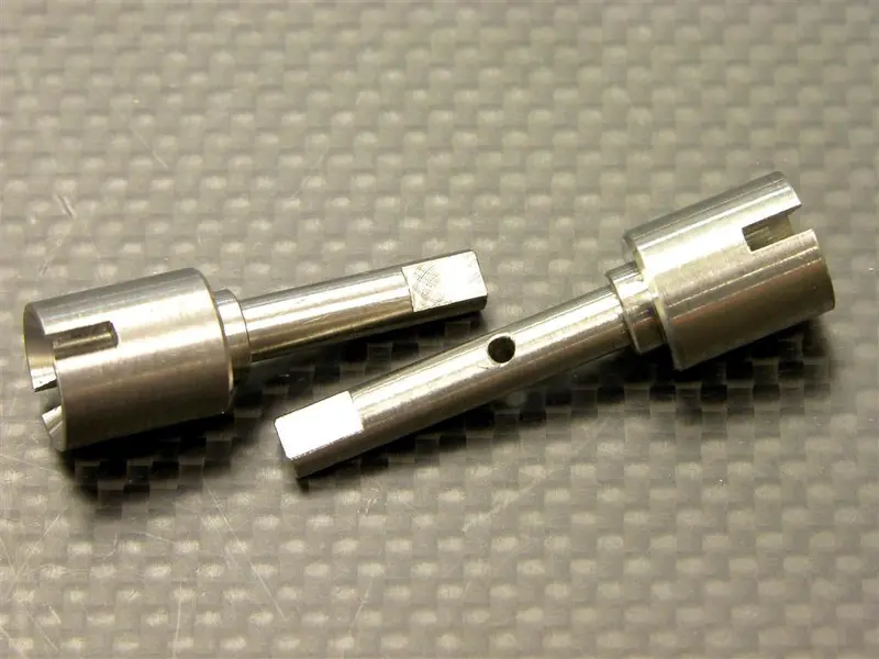 Tamiya Tt-01 Titanium Middle Shaft Joint Set - 1Pr 1