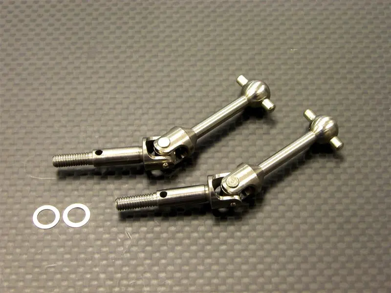 Tamiya Tt-01 Titanium Universal Swing Shaft (33Mm) - 1Pr 1