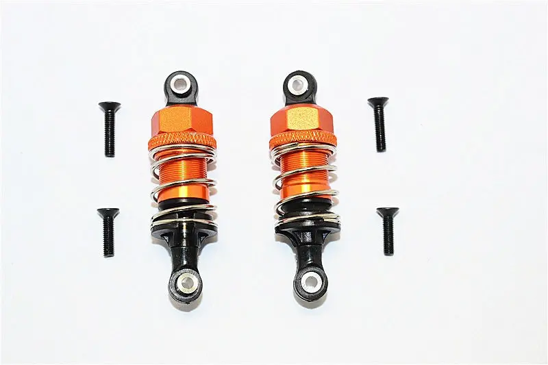 Tamiya Tt-01 / Tt-01D Aluminum Damper 50Mm - 1Pr Orange 1