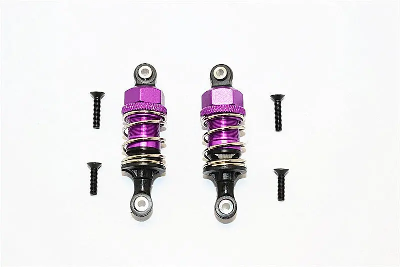 Tamiya Tt-01 / Tt-01D Aluminum Damper 50Mm - 1Pr Purple 1