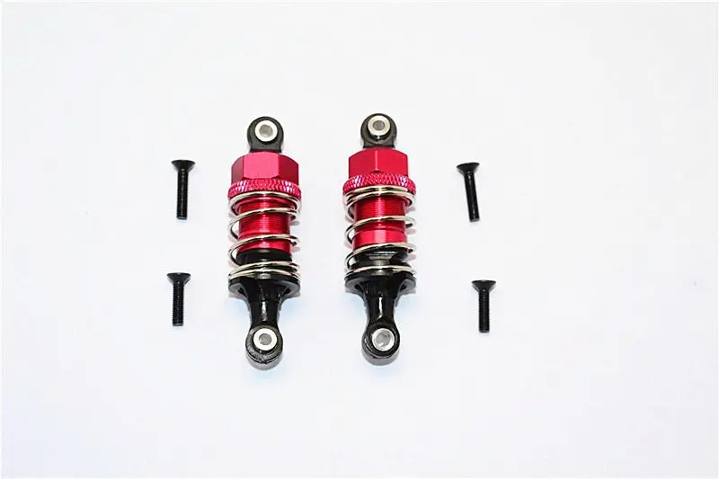 Tamiya Tt-01 / Tt-01D Aluminum Damper 50Mm - 1Pr Red 1