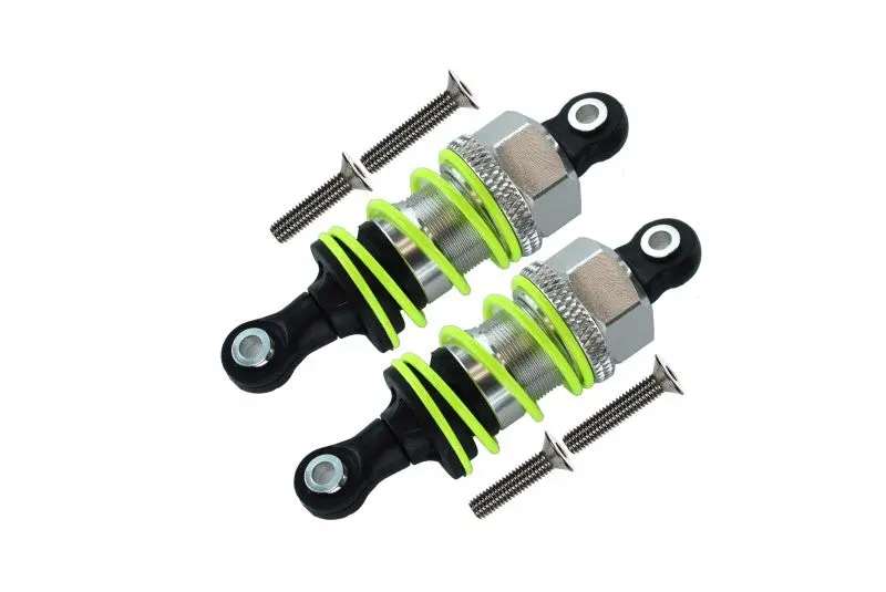 Tamiya Tt-01 & Tt-01D Aluminum Damper 50Mm - 1Pr Silver 1