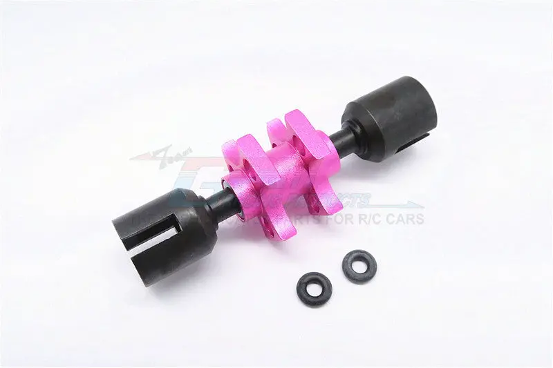 Tamiya Tt-01 / Tt-01D Aluminum Front One-Way - 1Pc Pink 1