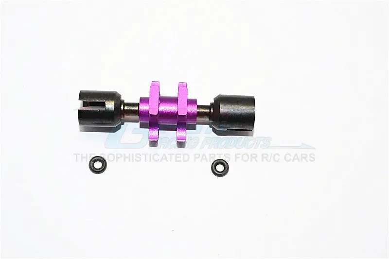 Tamiya Tt-01 / Tt-01D Aluminum Front One-Way - 1Pc Purple 1