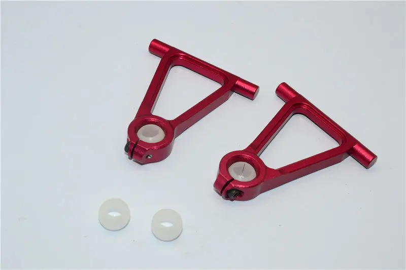Tamiya Tt-01 & Tt-01D Aluminum Front Upper Arm Set - 1Pr Red 1