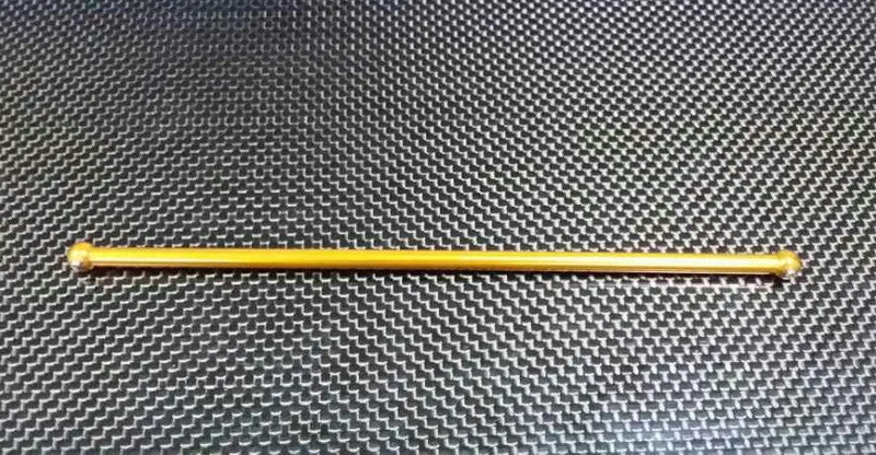 Tamiya Tt-01 & Tt-01D Aluminum Main Shaft - 1Pc Gold 1