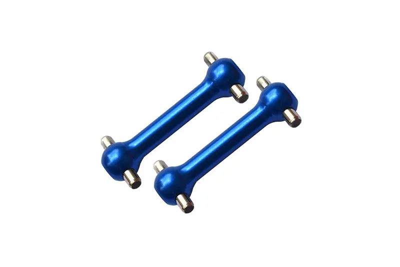 Tamiya Tt-01 / Tt-01D / Tt-02 Aluminum Front/Rear Dog Bone (31Mm) - 1Pr Blue 1