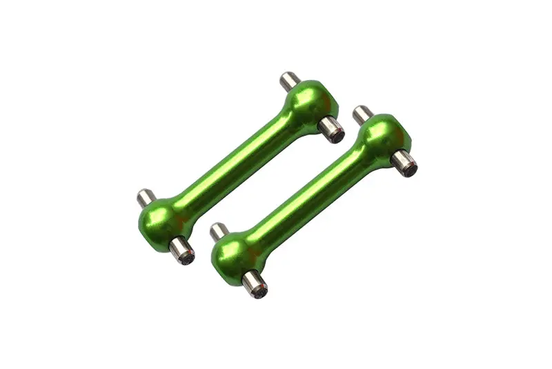 Tamiya Tt-01 / Tt-01D / Tt-02 Aluminum Front/Rear Dog Bone (31Mm) -1Pr Green 1