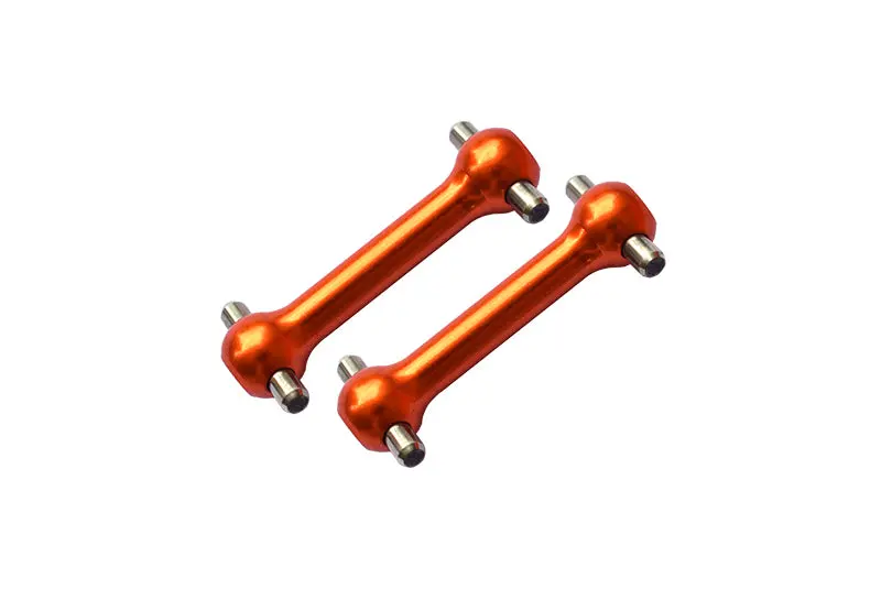 Tamiya Tt-01 / Tt-01D / Tt-02 Aluminum Front/Rear Dog Bone (31Mm) - 1Pr Orange 1