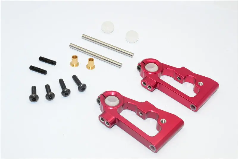 Tamiya Tt-01D, Tt-01 Xb Pro Aluminum Front Lower Arm - 1Pr (Drift) Red 1