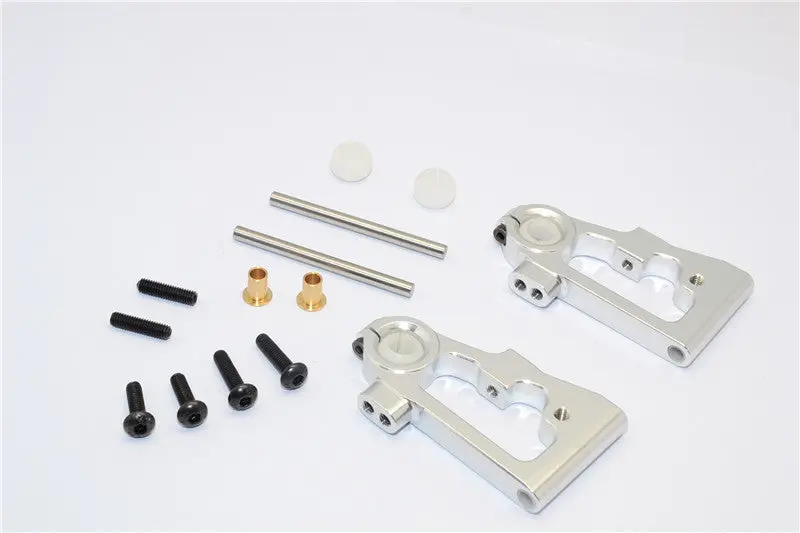 Tamiya Tt-01D, Tt-01 Xb Pro Aluminum Front Lower Arm - 1Pr (Drift) Silver 1