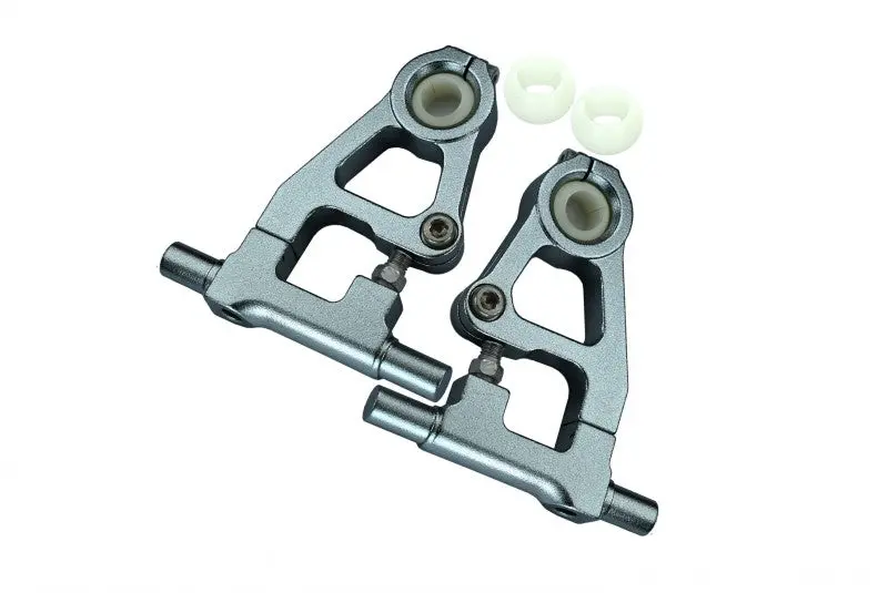 Tamiya Tt-01D, Tt-01 Xb Pro Aluminum Front Upper Arm - 1Pr (Drift) Gray Silver 1