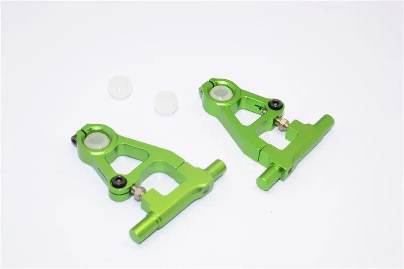 Tamiya Tt-01D, Tt-01 Xb Pro Aluminum Front Upper Arm - 1Pr (Drift) Green 1
