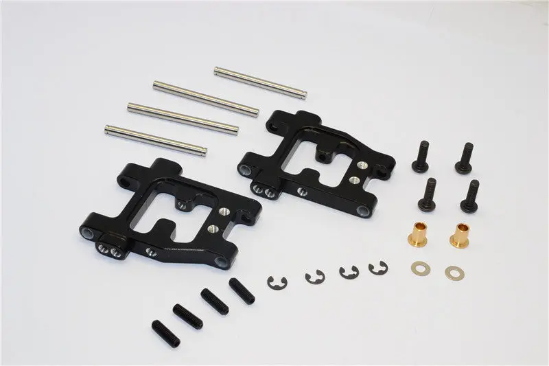 Tamiya Tt-01D, Tt-01 Xb Pro Aluminum Rear Lower Arm - 1Pr (Drift) Black 1
