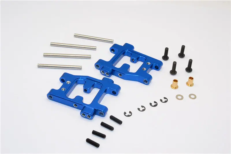 Tamiya Tt-01D, Tt-01 Xb Pro Aluminum Rear Lower Arm - 1Pr (Drift) Blue 1