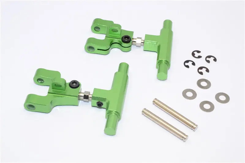 Tamiya Tt-01D, Tt-01 Xb Pro Aluminum Rear Upper Arm - 1Pr (Drift) Green 1