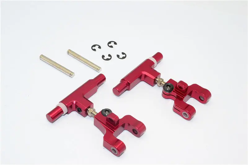 Tamiya Tt-01D, Tt-01 Xb Pro Aluminum Rear Upper Arm - 1Pr (Drift) Red 1