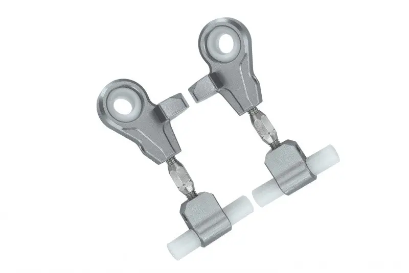 Tamiya Tt-02 Aluminum Front Adjustable Upper Arm - 1Pr Silver 1