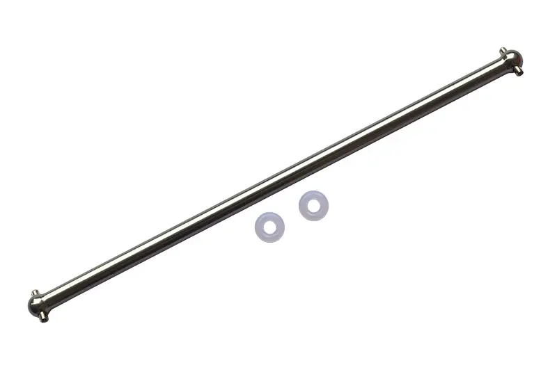 Tamiya Tt-02 Aluminum Main Shaft - 1Pc Gray Silver 1