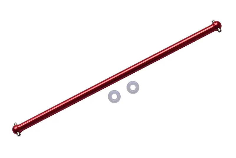 Tamiya Tt-02 Aluminum Main Shaft - 1Pc Red 1