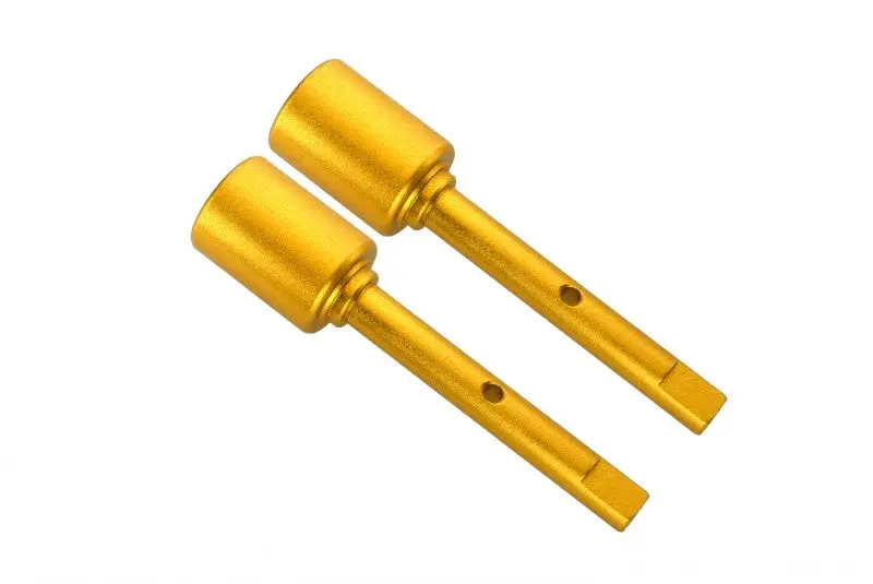 Tamiya Tt-02 Aluminum Middle Shaft Joint - 1Pr Gold 1