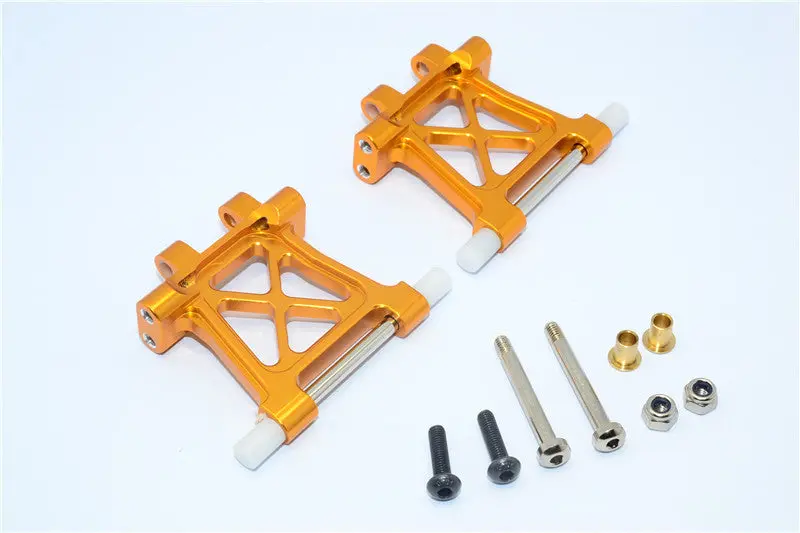 Tamiya Tt-02 Aluminum Rear Lower Arm - 1Pr Gold 1