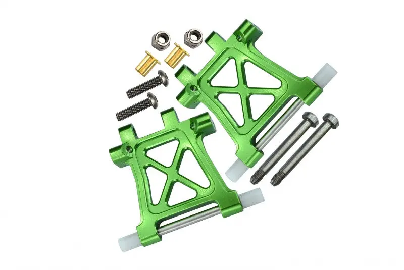 Tamiya Tt-02 Aluminum Rear Lower Arm - 1Pr Green 1