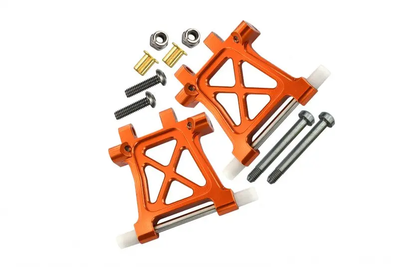 Tamiya Tt-02 Aluminum Rear Lower Arm - 1Pr Orange 1