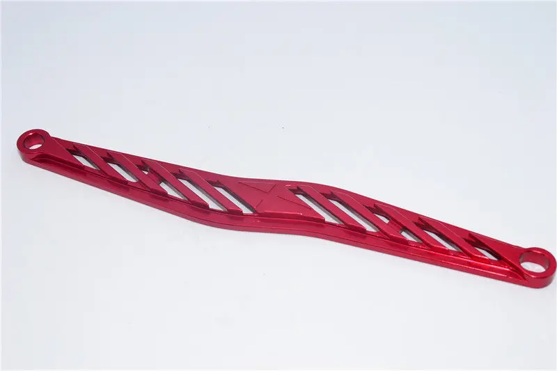 Tamiya Tt02 & Tt02b Aluminum Battery Holder Plate With Heat Sink - 1Pc Red 1
